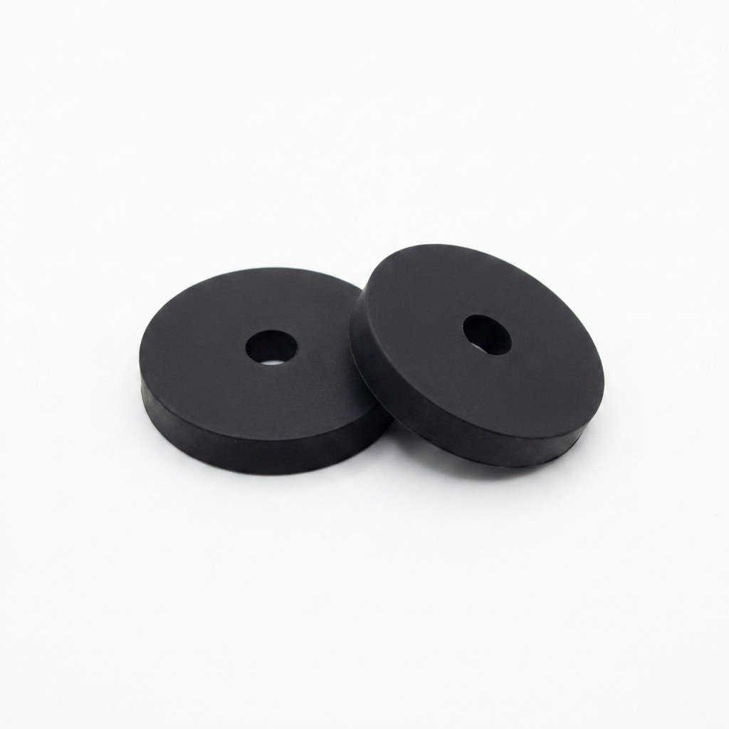 エンドキャップ φ40mm 穴あり（黒） - LED PRO SHOP